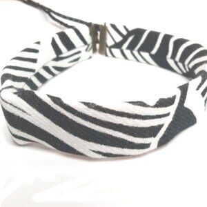 Black & White Choker Necklace, Black & White Jewelry, Black & White Accessories